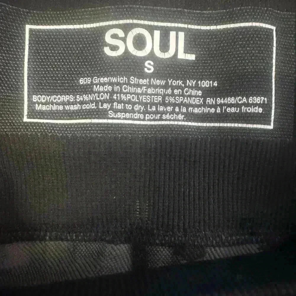 SOUL by Soul Cycle Black Camo Leggings Perfect Condition Size S - Picture 2 of 4